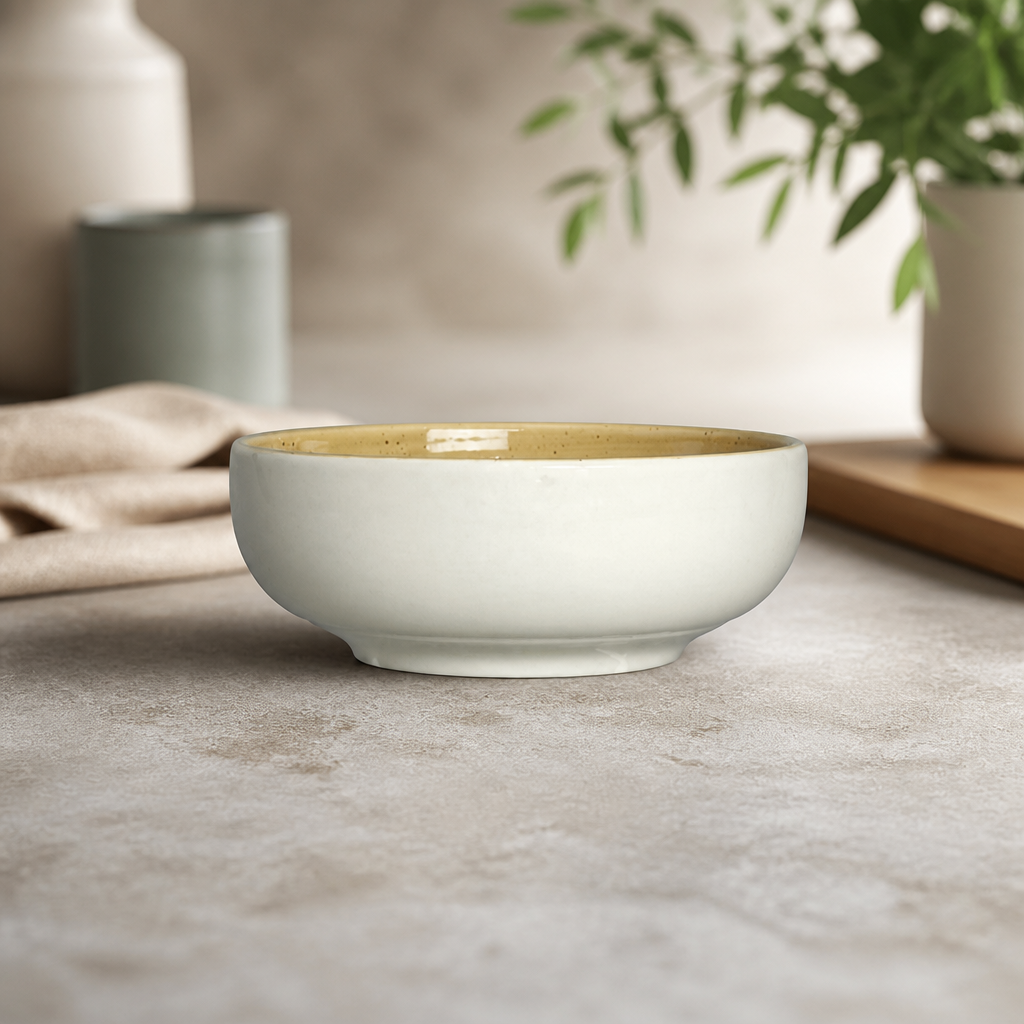 Commercial Ceramic Bowls 155mm - 12 Pack for Catering Use