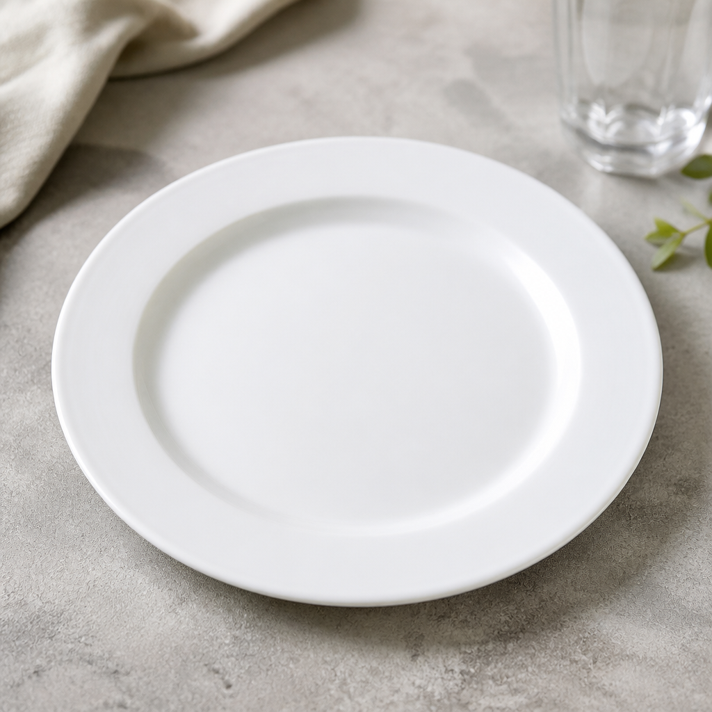 Commercial Charger Plates 330mm Porcelain 6 Pack