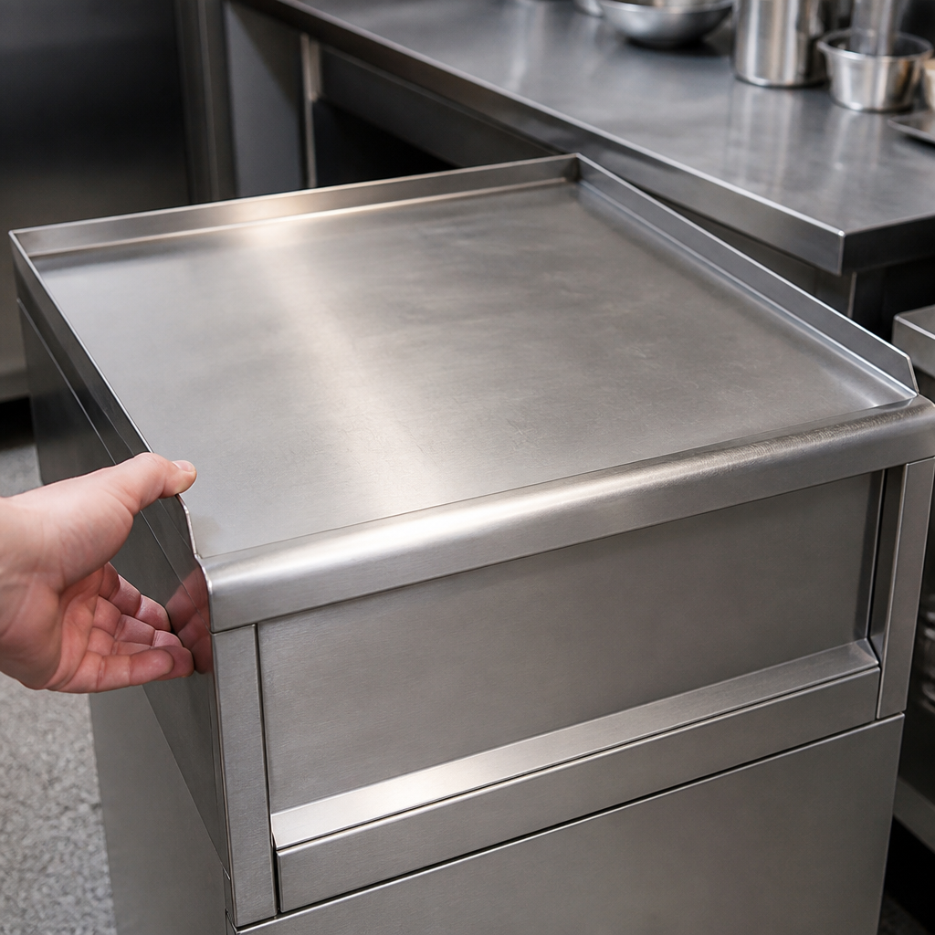 Commercial Neutral Worktop 600mm Stainless Steel Countertop
