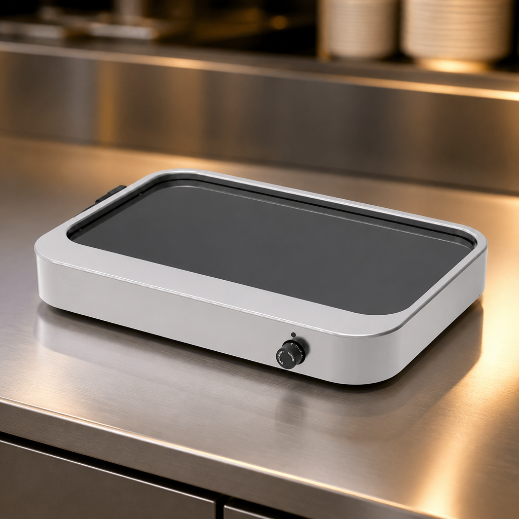 Commercial Hot Plate 1/1GN Glass Ceramic Hob 2.2kW