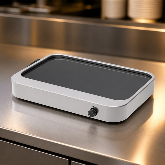 Commercial Hot Plate 1/1GN Glass Ceramic Hob 2.2kW