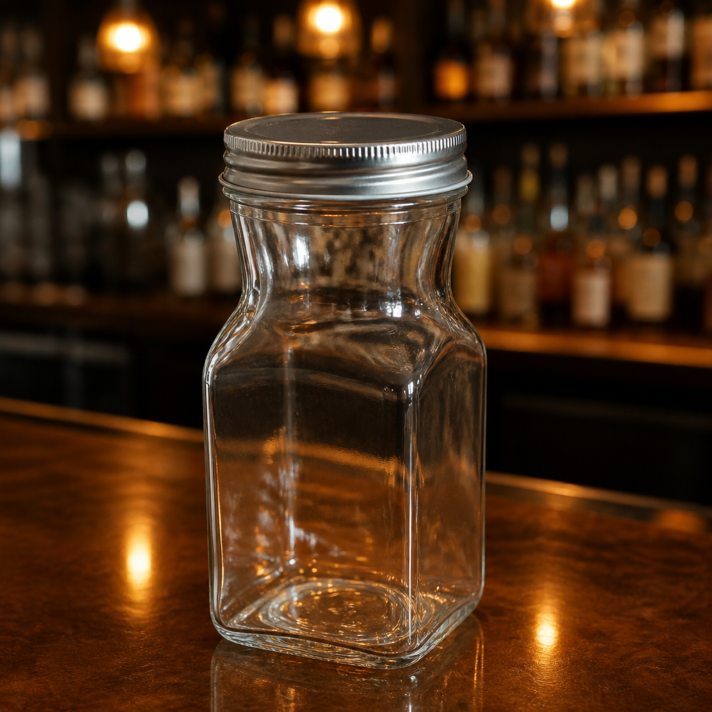 500ml Glass Juice and Sauce Bottle for commercial use