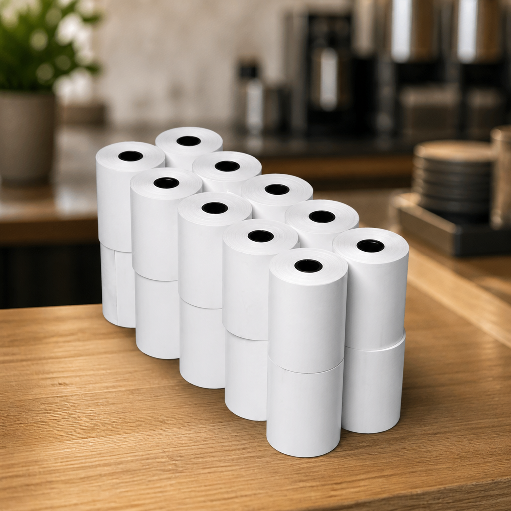 Thermal Till Rolls 57mm x 42mm - 20 Pack for Cash Registers