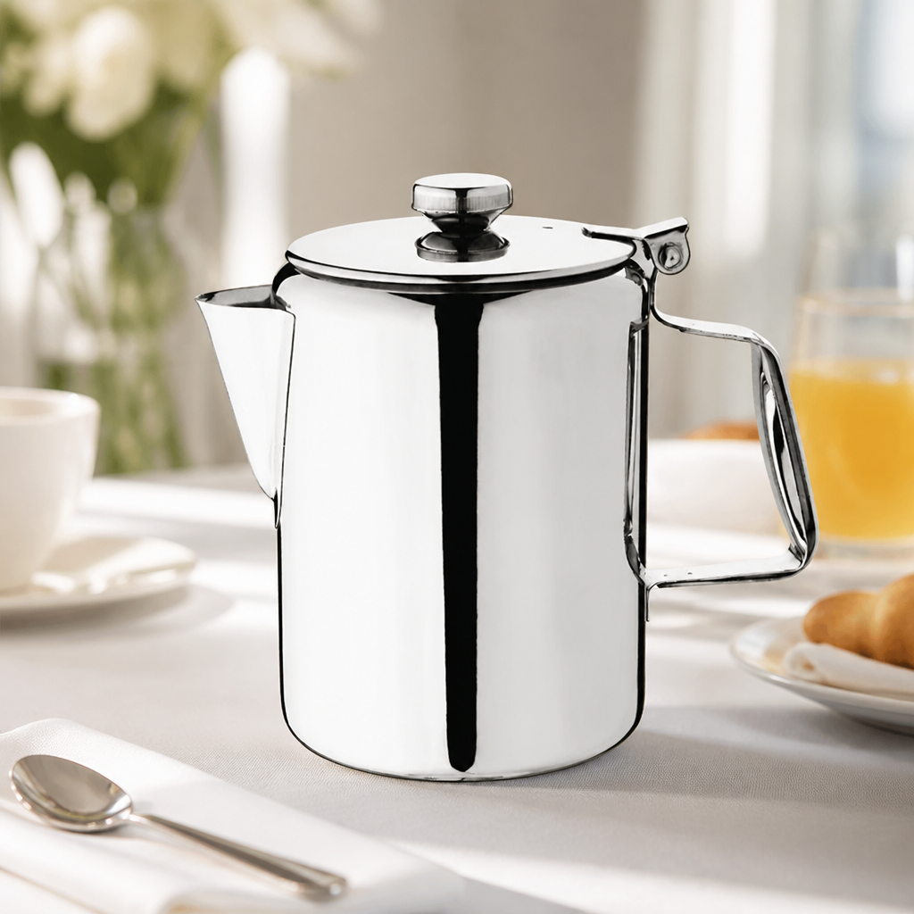 900ml Stainless Steel Coffee Pot for commercial use