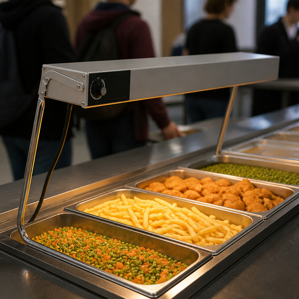Electric Food Warmer 24 Inch with Heat and Illumination