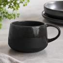 Commercial Coffee Cups 325ml Grey Vitrified Stoneware 24 Pack