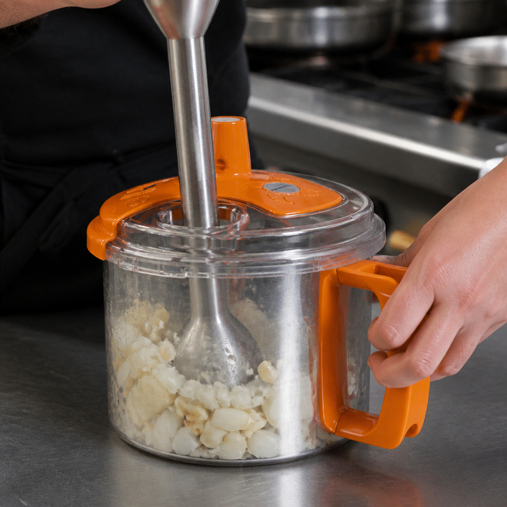 5L Commercial Cutter Bowl for Stick Blender - Easy Clean