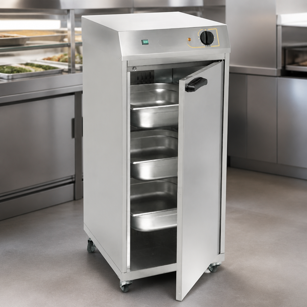 Commercial Plate Warmer 60 GN with 3 Shelves