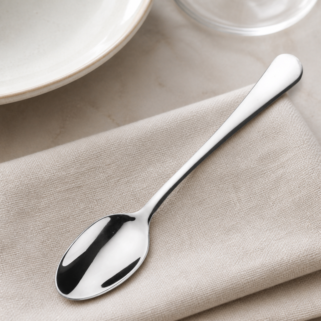 Commercial Stainless Steel Teaspoons 12 Pack 141mm Length