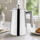Commercial Stainless Steel Cafetiere 3 Cup 350ml Art Deco Design