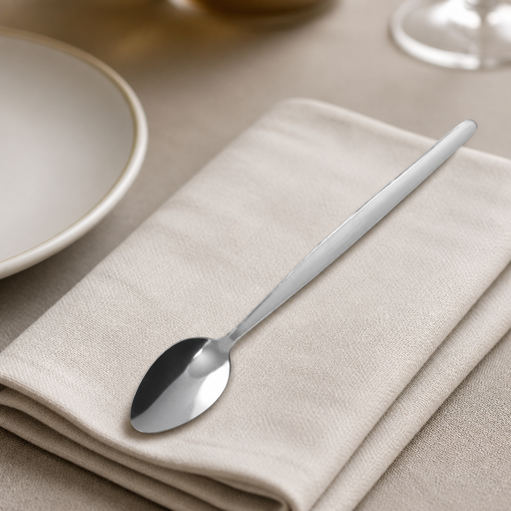 Commercial Latte Spoons 12 Pack Stainless Steel 205mm Handle