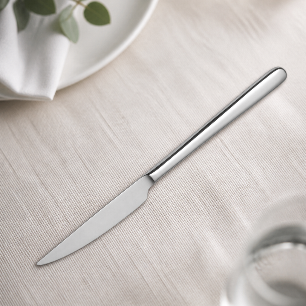 Monobloc stainless steel steak knife set 12 piece