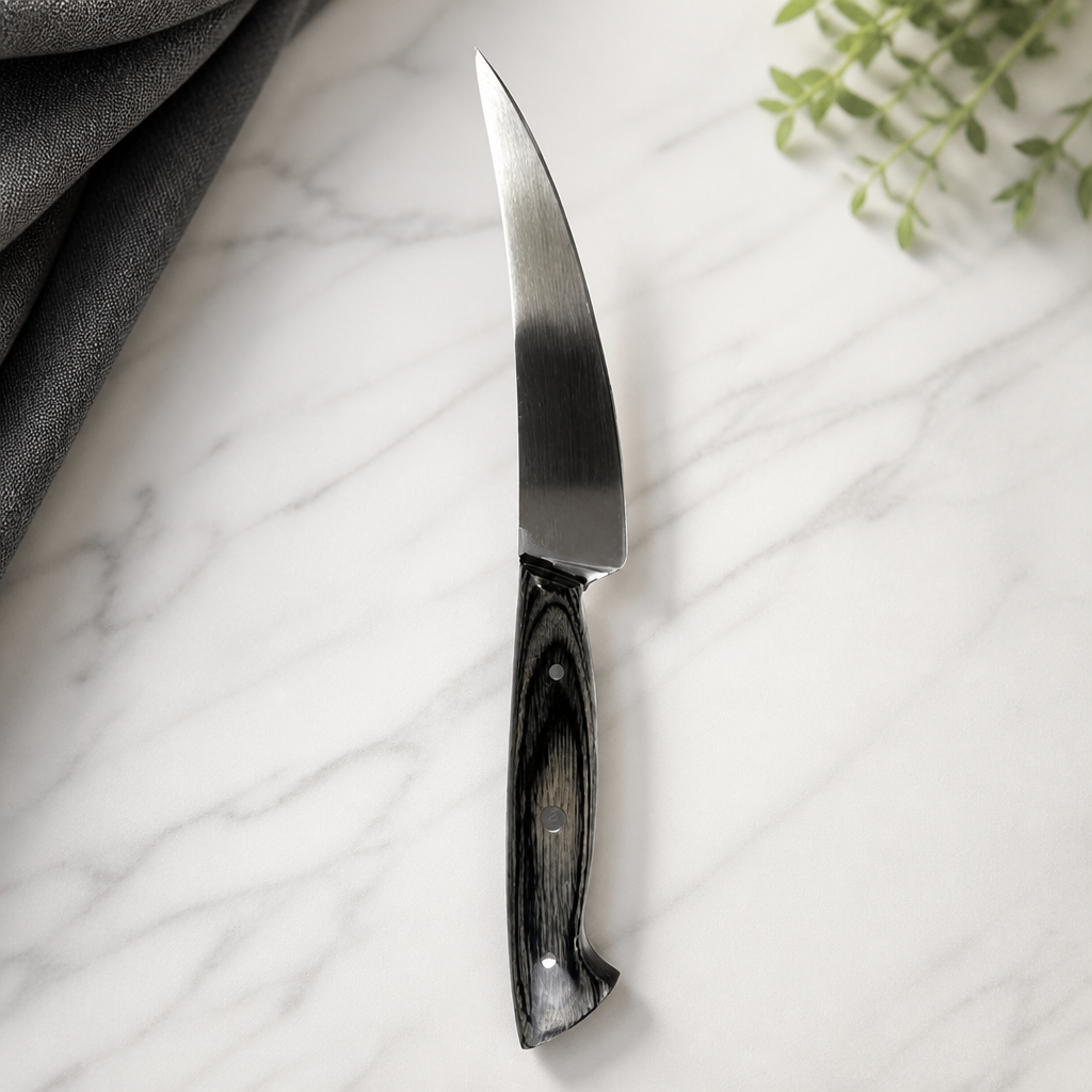 Commercial Steak Knives 20.3cm Polywood Handle 6 Pack