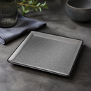 Commercial Mineral Square Plates 265mm Textured Finish 4 Pack
