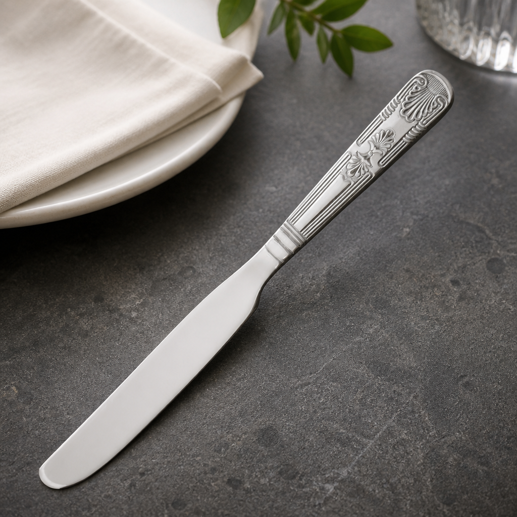 Commercial Dessert Knife 12 Pack 223mm Stainless Steel Cutlery