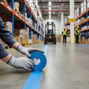 Premium PVC Tape 25mm x 33m in Blue Color with Rubber Adhesive for Versatile Applications