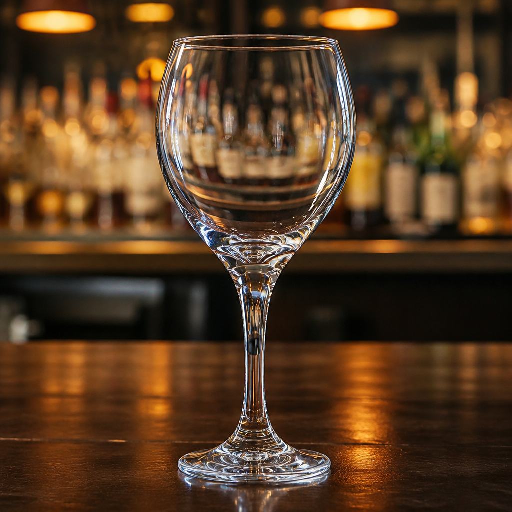 Commercial round wine glasses 400ml in a 12 pack