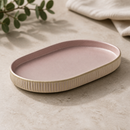 Commercial Nara Rosé Oval Plates 180x110mm - 6 Pack