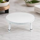 Commercial Buffet Display Stand White 355mm Diameter