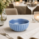Commercial Deep Bowls Blue 150mm Porcelain 6 Pack