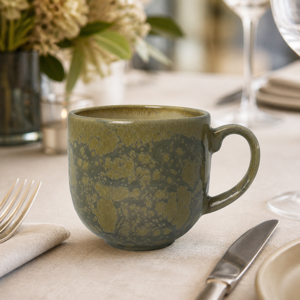 Commercial Granite Mugs 340ml 12 Pack for Catering Use