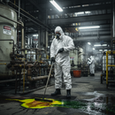 Premium Lightweight Disposable Coverall Type 5/6 with Elasticated Wrists and Ankles for Protection