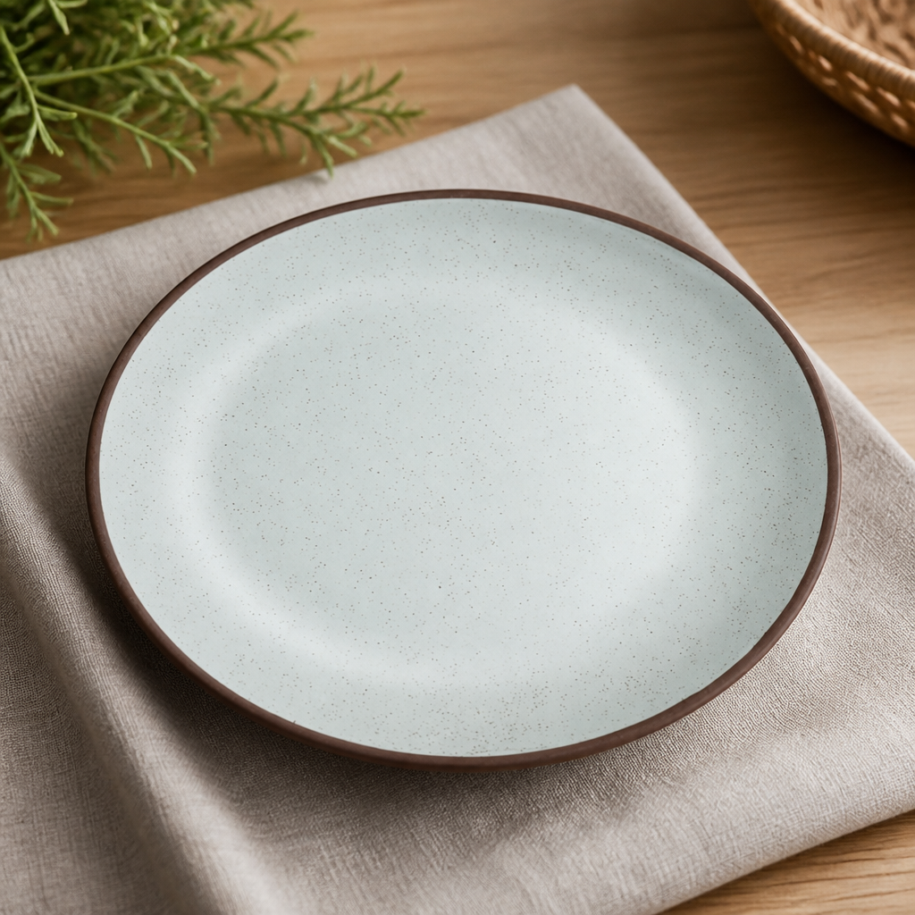 Commercial Deep Plates 220mm 852ml Vitrified Stoneware 12 Pack