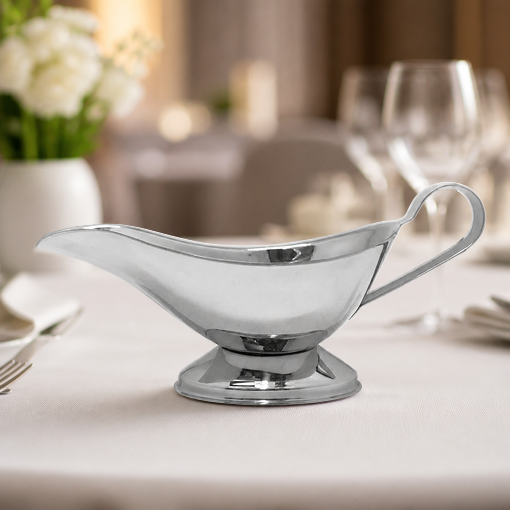 Commercial Gravy Boat 450ml Stainless Steel Tabletop Jug