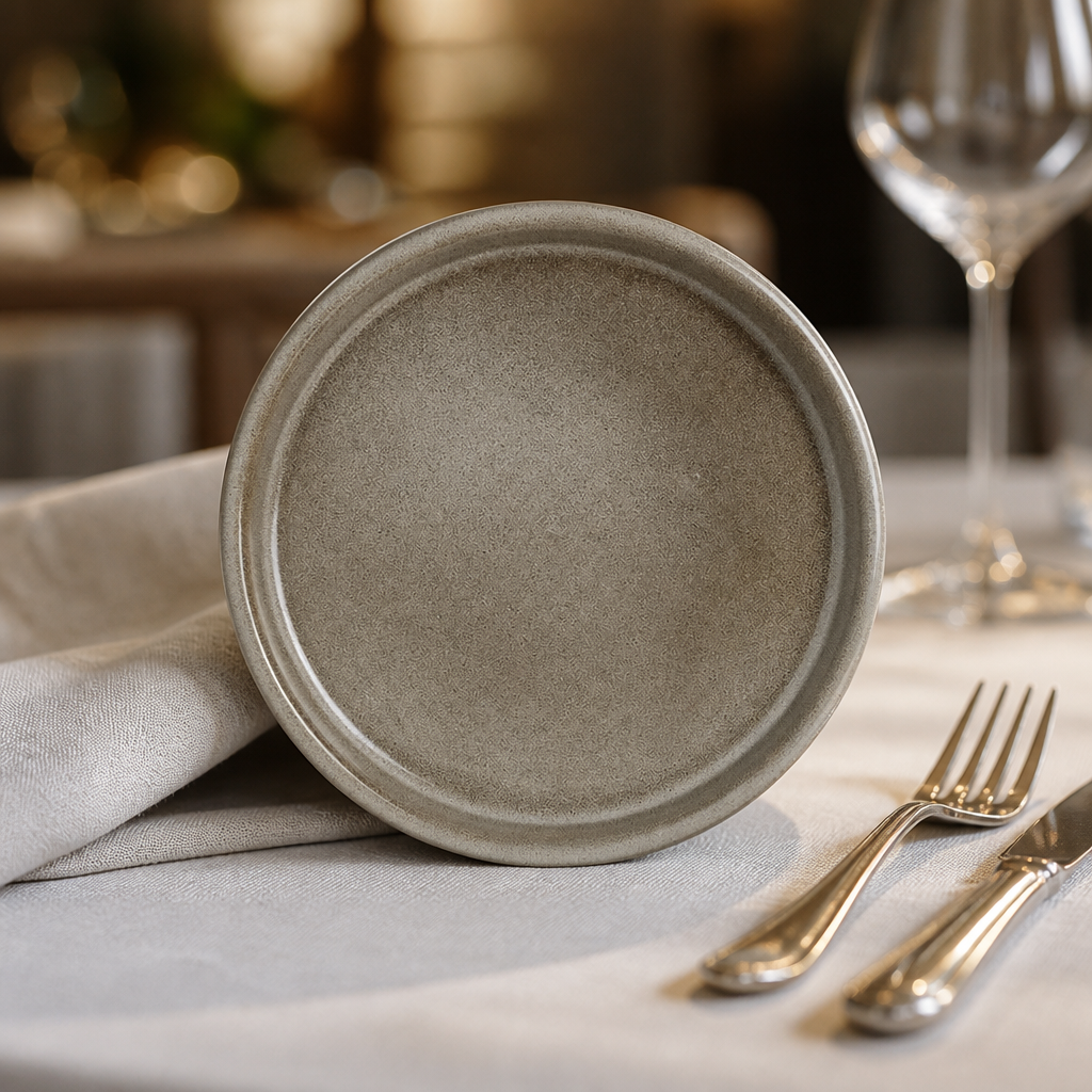 Commercial Round Porcelain Dishes 165mm - 24 Pack