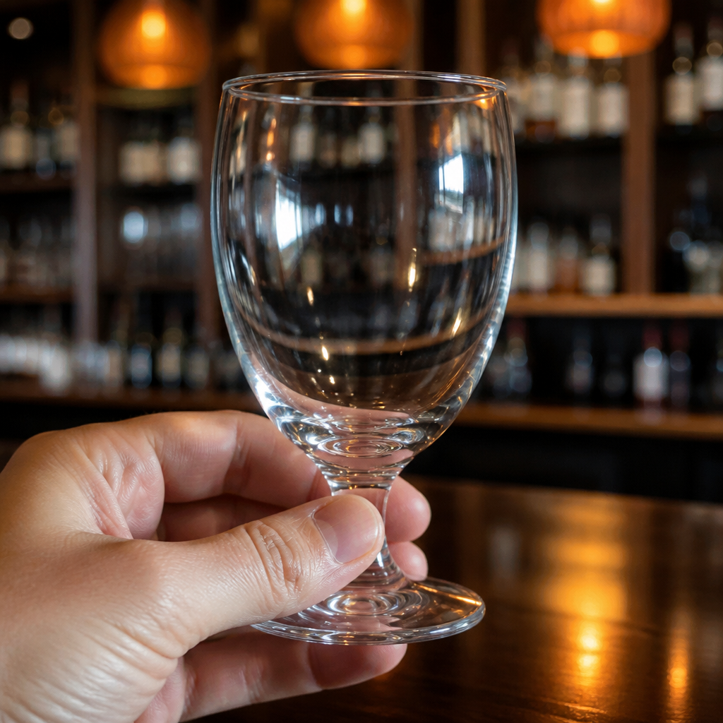 Pack of 6 Commercial Short Stemmed Wine Glasses 308ml