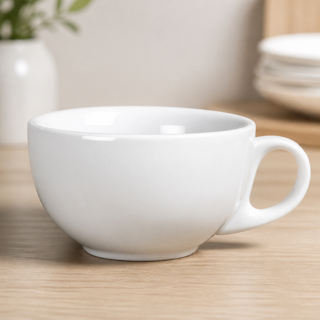 Commercial Cappuccino Cups 285ml Porcelain 12 Pack