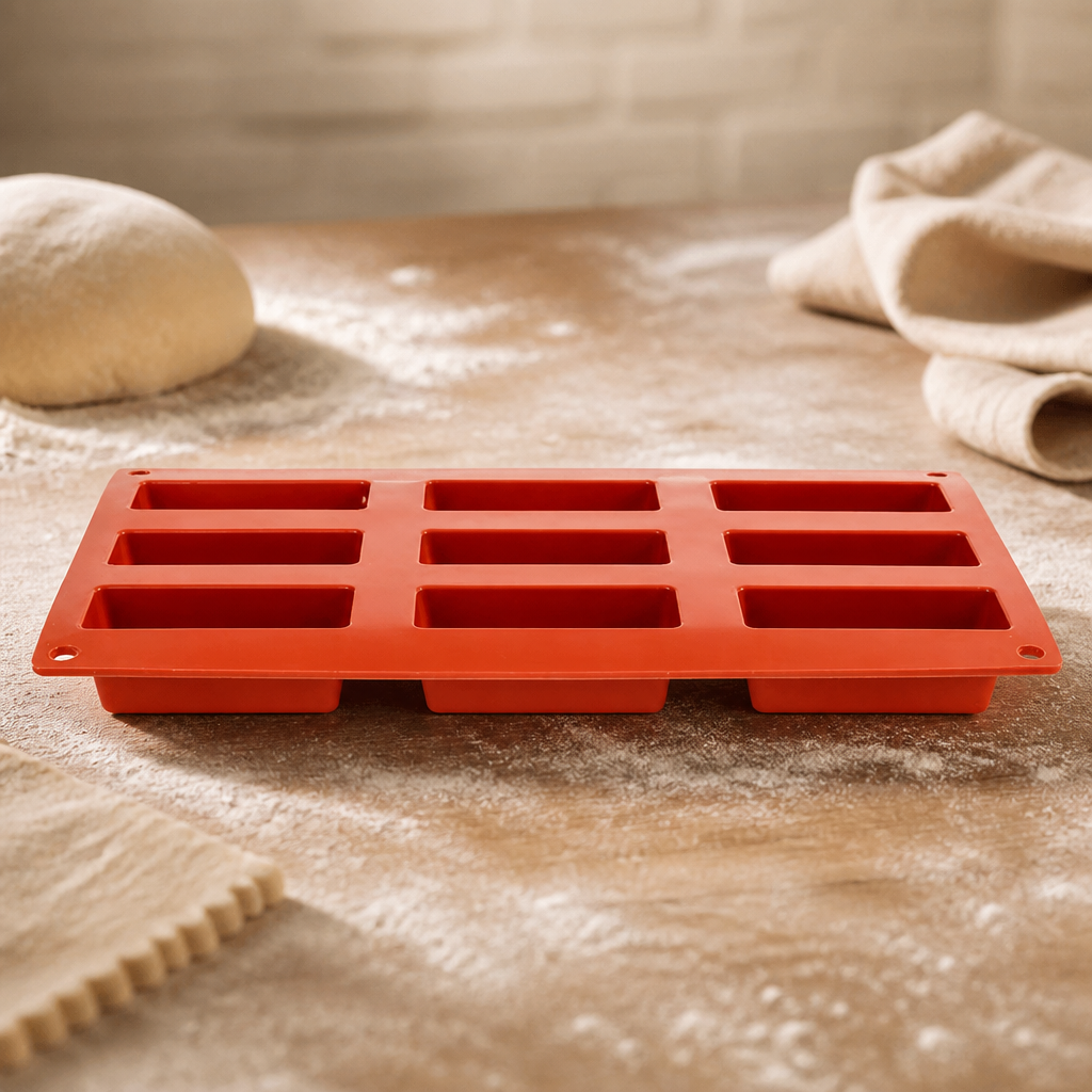 Commercial Silicone Cake Mould 9 Cup for baking