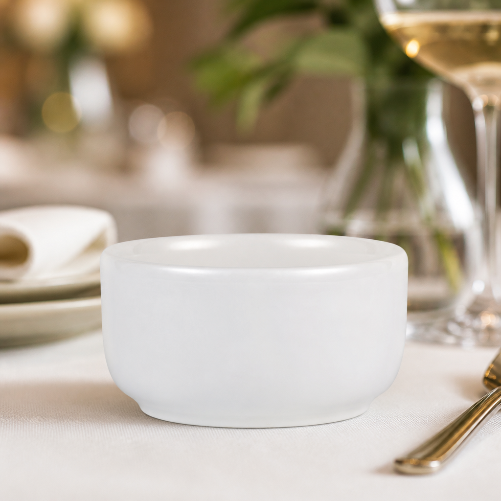 Commercial 115ml ramekins tapas bowls in a 24 pack