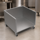 Commercial Stainless Steel Stand with Castors for 800mm Countertop