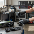 Premium Biodegradable Disposable Nitrile Gloves - Latex-Free, Water-Resistant, Ergonomic Design for Single-Use Convenience (Box of 100)