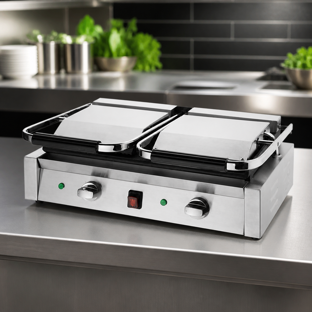 Bistro Double Contact Grill with 210 x 226mm Cooking Surface