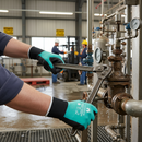 Premium Fully Coated Glove for Damp Conditions with Double Latex Dipping and Ergonomic Fit