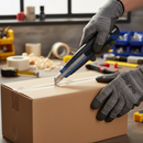 Premium Retractable Utility Knife with 12 Segment Blade and Soft Grip Handle for Intricate Cutting Tasks