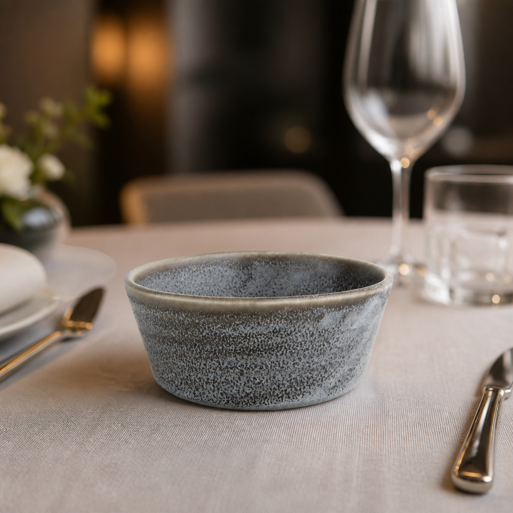 Commercial Dessert Bowls 530ml Charcoal Dusk 143mm 6 Pack
