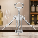 Commercial Winged Corkscrew and Bottle Opener for Bars