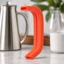 Silicone Handle Cover for 340ml Milk Frothing Jug Red