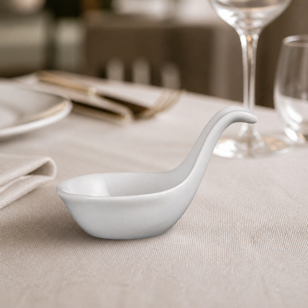 Commercial porcelain miniature dipping bowls 60x95mm, 12 pack