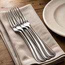 Commercial Dessert Forks 12 Pack Polished Stainless Steel