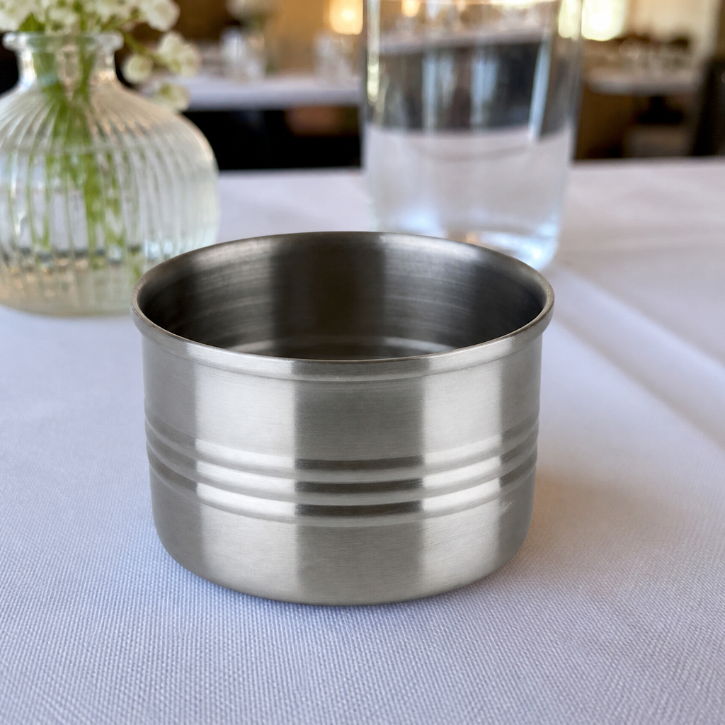 Commercial Stainless Steel Serving Can 65mm Chip Basket