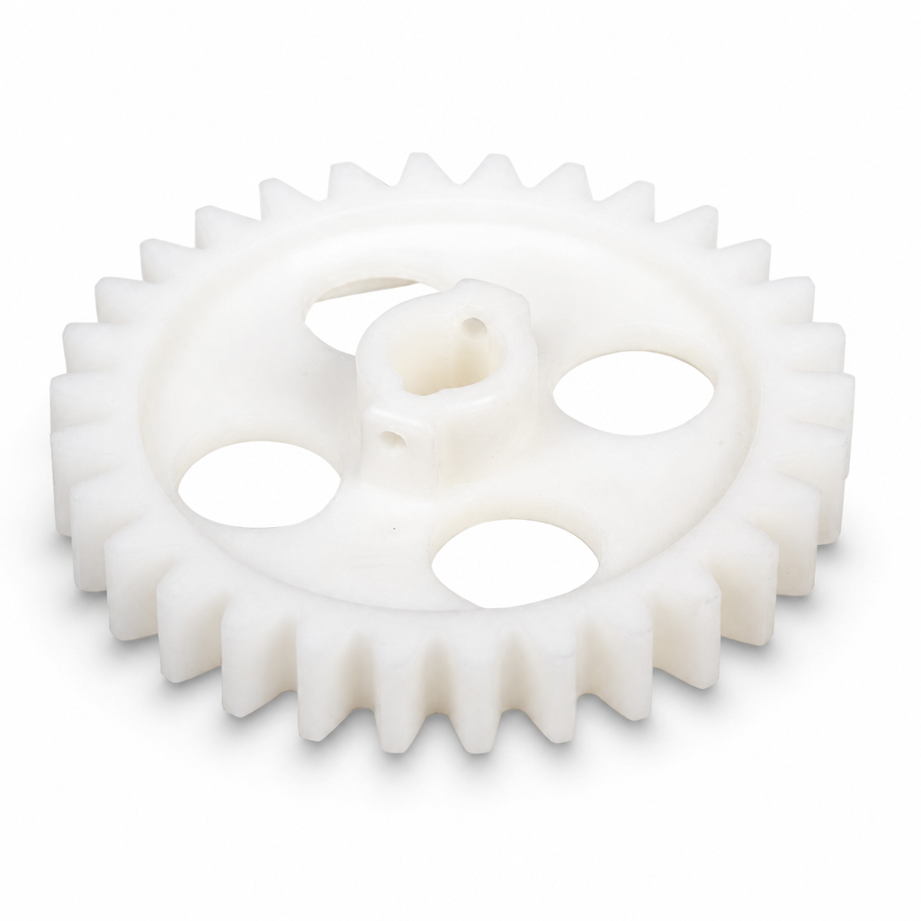 Replacement Perforated Drive Gear and Pin for Salad Spinner