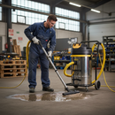 Professional Heavy Duty Wet and Dry Vacuum Cleaner 80L with Twin Impeller Motors and Aqua-Dry Filter System