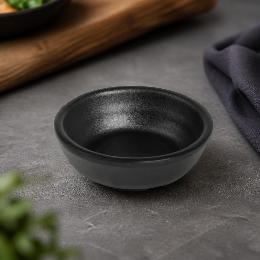 Commercial Melamine Dipping Dishes 68mm - 12 Pack