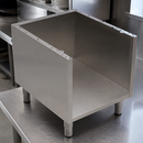 600mm Stainless Steel Stand with Adjustable Feet for Countertops