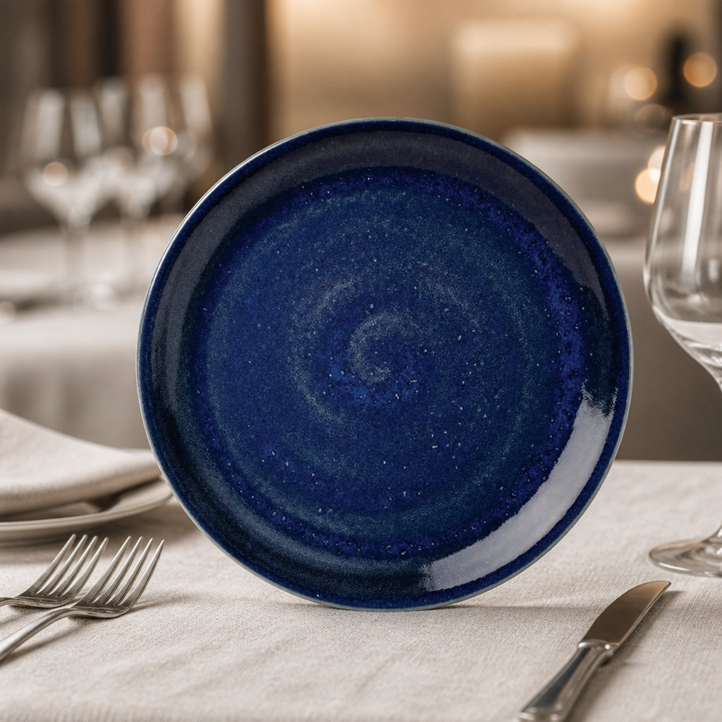 Commercial Coupe Plates 300mm Lapis 12 Pack Porcelain