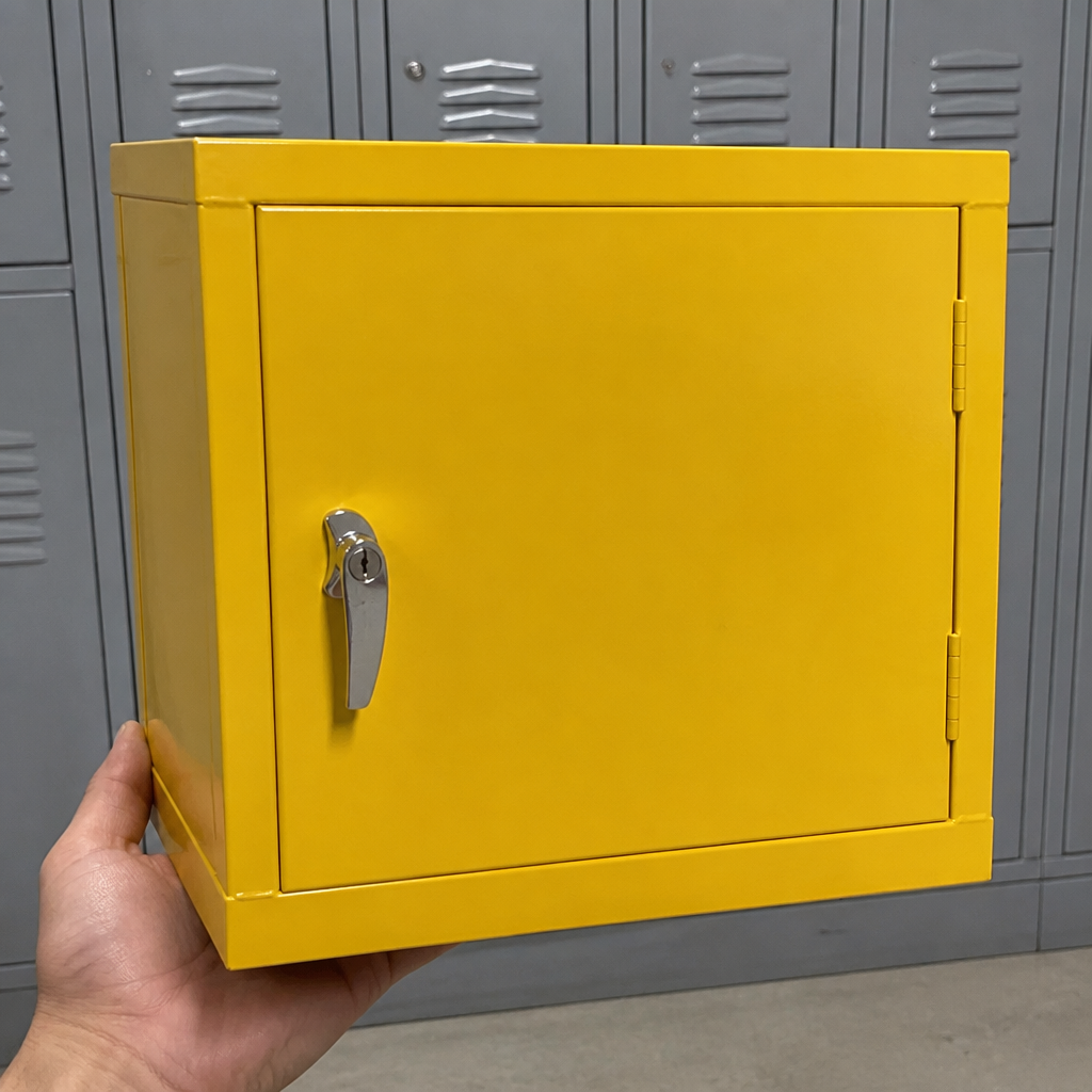 Commercial Hazardous Substance Cabinet Single Door 3Ltr Yellow